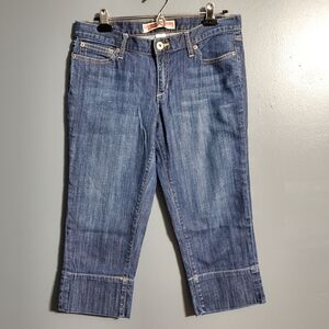 GAP Classic Blue Cropped Jeans Capris Women's Size 6